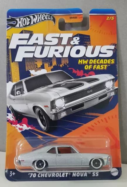 Hot Wheels Fast Furious Chevrolet Nova Ss Argent Hw D Cennies De