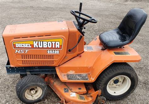 Kubota G5200 Diesel Garden Tractor 50in 1600 Garden Items For Sale