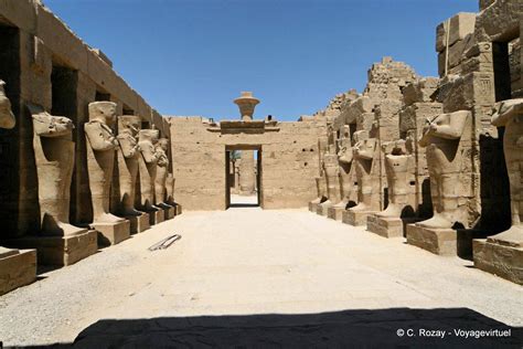 Temple Of Ramesses Iii Karnak Egypt