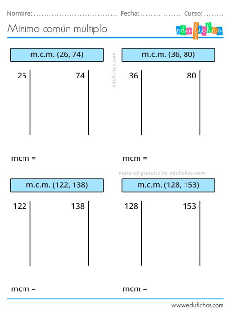 Mcm Worksheet Artofit