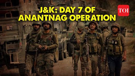 Anantnag Encounter Operation Enters Into Th Day As Search Operation