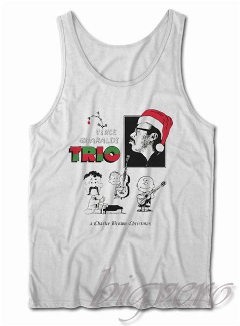 Buy Now Vince Guaraldi Trio A Charlie Brown Christmas Tank Top