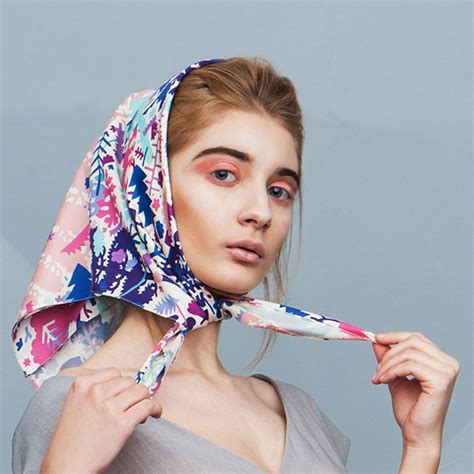 Silk Scarves Collection On Behance