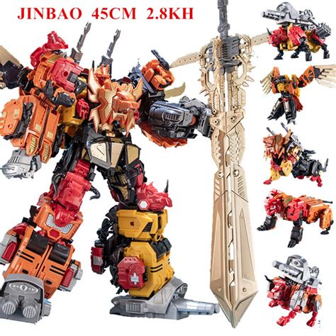 Jinbao Oversized Wb Bruticus Predaking Devastator Warbotron Onslaught