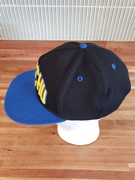 2016 Pokemon Pikachu Black Blue Snapback Hat Mornin Gem