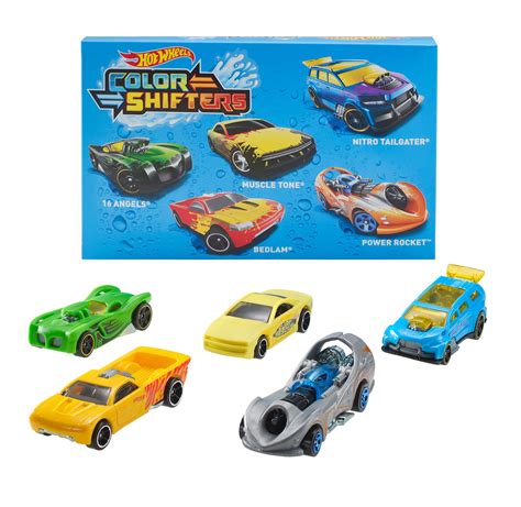 Hot Wheels Color Shifters 5 Pack Styles May Vary