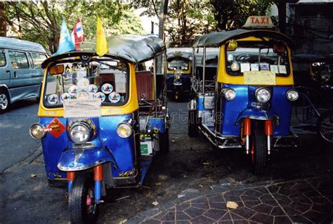 Bangkok Tuk Tuks Editorial Stock Image Image Of Tuks 4382399