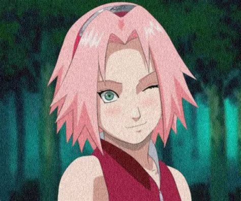 Sakura Haruno Aesthetic Pfp Sakura And Sasuke Anime Naruto