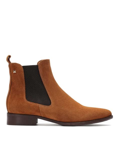 Ladies Brown Chelsea Boots Inca