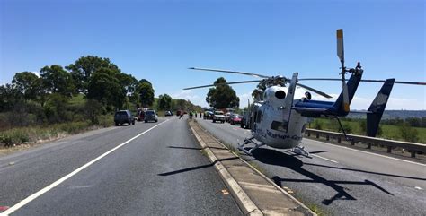 Woman In Critical Condition After Motorcycle Crash Careflight