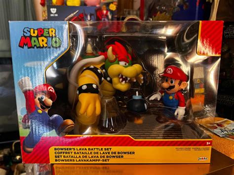 Super Mario Bros Bowser Batalla Lava Set Jakks Pacific MercadoLibre