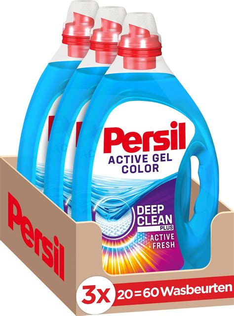 Persil Active Gel Color Vloeibaar Wasmiddel Voordeelverpakking