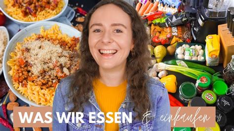 Was mein veganer Freund ich essen Food Haul für Silvester Vegan