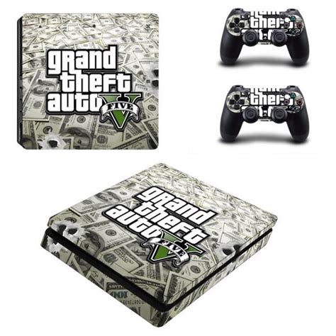 Bourgogne Grand Theft Auto V Gta Ps Slim Skin Sticker Cover