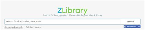 Z Library is the world's largest Free ebook library