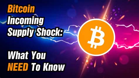 The Supply Shock For Bitcoin Is Going To Make The Price Go Insane