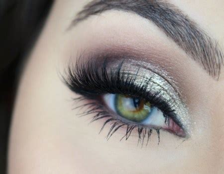 Silver Glitter Smokey Eye Makeup - Makeup Vidalondon