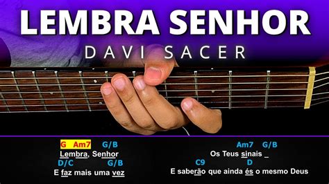 Que Por Amor Abriu O Mar Parou O Sol Lembra Senhor Davi Sacer