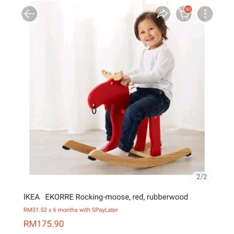 Ikea Ekorre Rocking Horse Rocking Moose Rocking Chair Rocking Kid