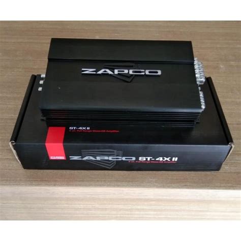 Jual POWER AMPLIFIER ZAPCO ST 4X II AMPLIFIER Shopee Indonesia