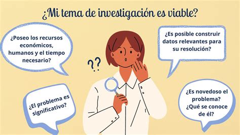 Consideraciones para elegir tema de investigación