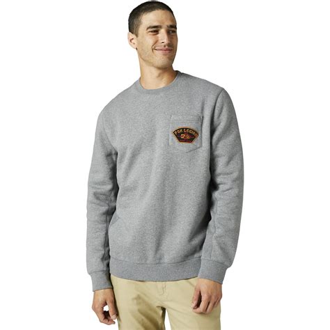 Fox Sweater At Bay Heather Graphite Maciag Offroad