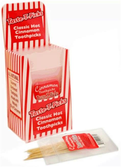 Cinnamon toothpicks | Cinnamon toothpicks, Toothpicks, Retro candy