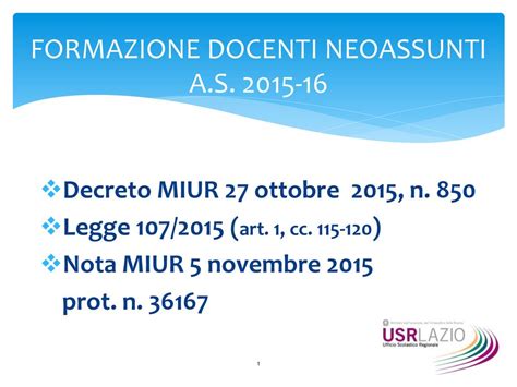 Formazione Docenti Neoassunti A S Ppt Scaricare