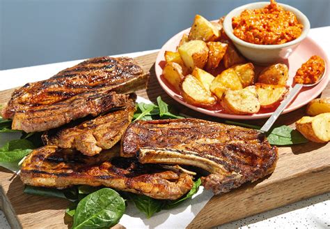 Paprika Lamb With Crispy Potatoes And Romesco Recipe