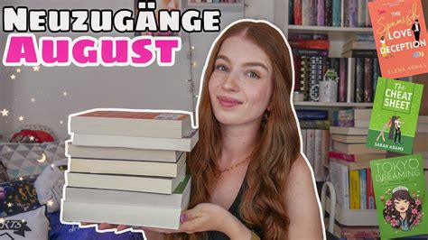 Book Haul August 2022 Gehypte TikTok Bücher Neuzugänge YouTube