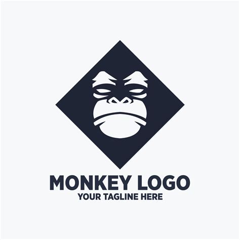 Monkey Logo Design Templates 7068659 Vector Art at Vecteezy