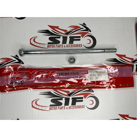 SWING ARM AXLE KAWASAKI HD3 STOCK YSK BRAND Shopee Philippines