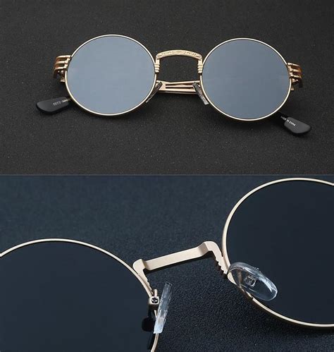 Round Steampunk Sunglasses – Loot Lane