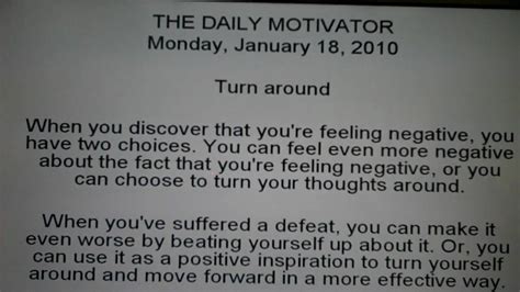 January 18 2010 The Daily Motivator From Ralph Marston Youtube