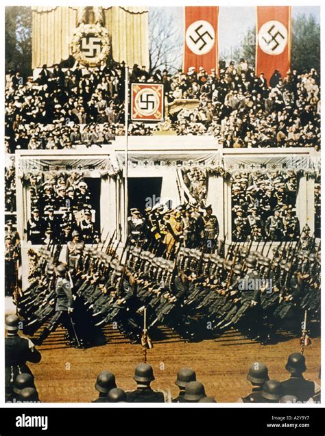 Hitlers Birthday 1939 Stock Photo - Alamy