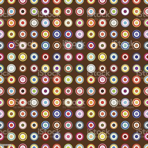 Retro Circles Wallpaper Stock Illustration Download Image Now 1960