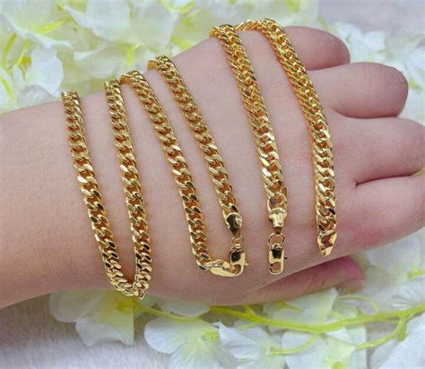 Bangkok K Goldmix Necklace And Bracelets Set Lazada Ph