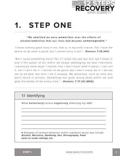 Aa Step 6 Worksheet