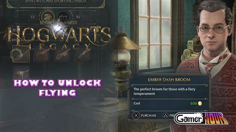 Hogwarts Legacy: How To Unlock Flying - GamerHour