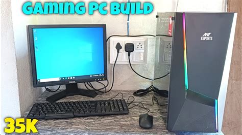 Finally I Build My First Gaming Pc Budget Gaming Pc Build Gaming Pc Build 35k Youtube