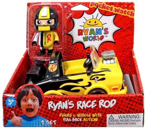 Ryans World Ryans Race Rod 3 Figure Vehicle Pocket Watch - ToyWiz