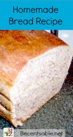 Homemade Bread Recipe