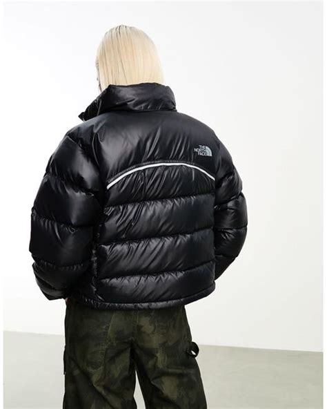 The North Face Nuptse Retro 2000 Down Puffer Jacket With Reflective