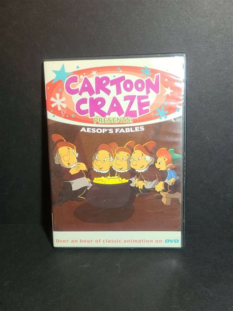 Cartoon Craze Aesop S Fables Dvd Rare B Ebay