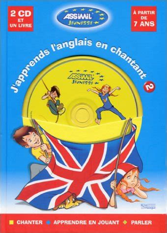 Amazon Fr J Apprends L Anglais En Chantant Niveau 2 1 Livre