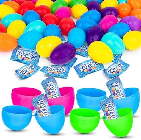 Walla Candy Filled Plastic Easter Eggs For Easter Egg Hunt