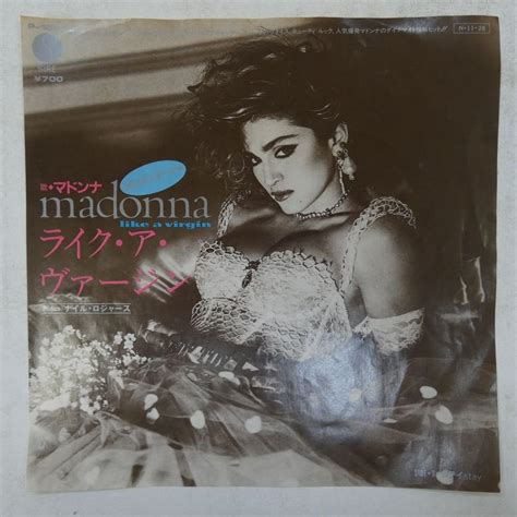 47042481 国内盤7inch Madonna マドンナ Like A Virgin ライク ア ヴァージンmadonna