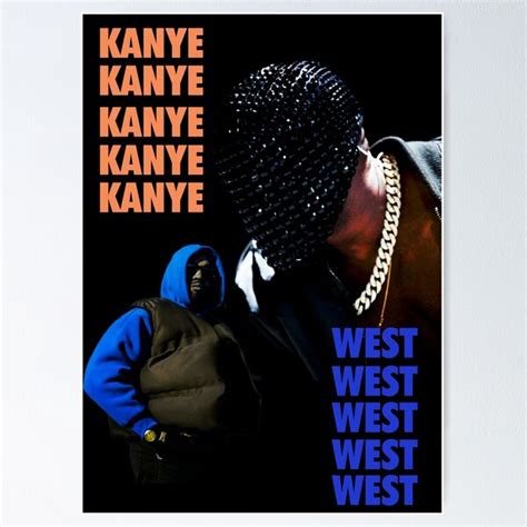 Kanyewest Posters For Sale Redbubble