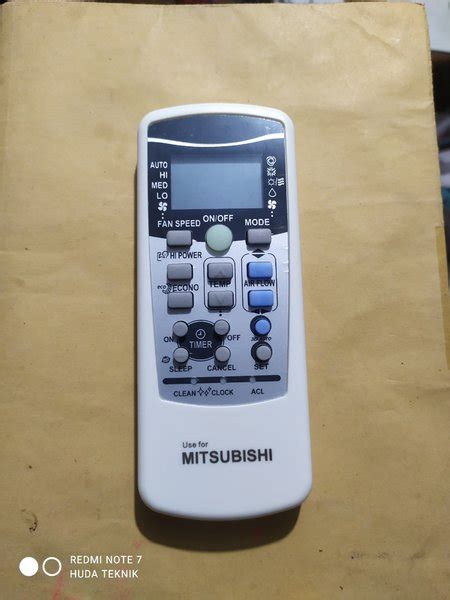 Jual Remote Ac Mitsubishi Di Lapak Huda Teknik Bukalapak