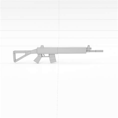 Sig Sg 550 Assault Rifle 3d Model Turbosquid 1993100